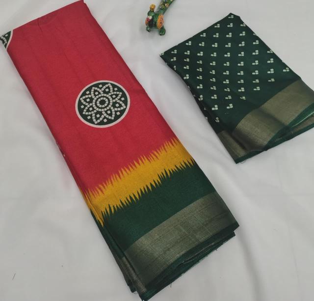 GC printed surat designer saree